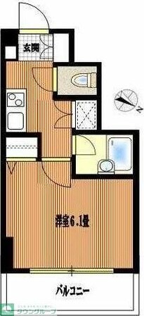 ルーブル目黒洗足の物件間取画像